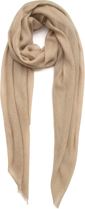 100% Handmade Cashmere Scarf MI Kashmir (Gift Box) Large Warm Pashmina Women Men AW
