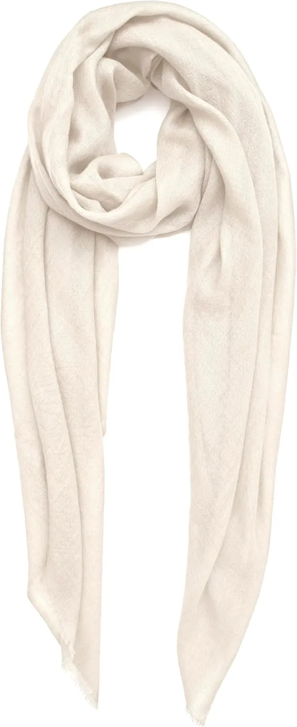 100% Handmade Cashmere Scarf MI Kashmir (Gift Box) Large Warm Pashmina Women Men AW
