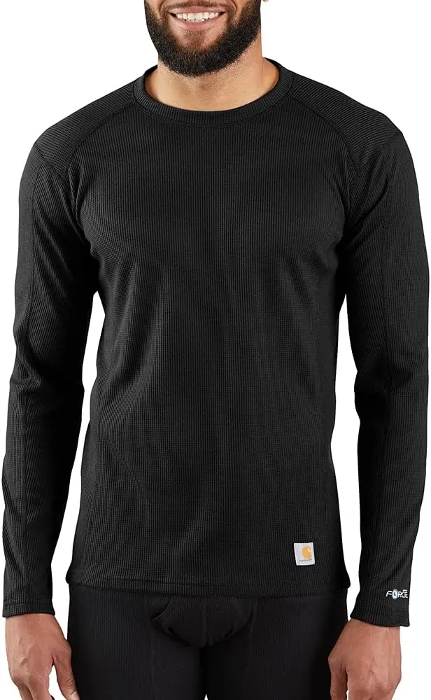 Carhartt Men's MBL113 Base Force Midweight Base Layer Classic Crew