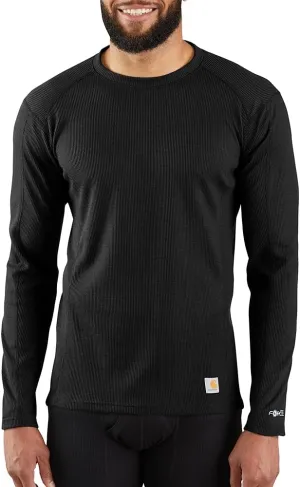 Carhartt Men's MBL113 Base Force Midweight Base Layer Classic Crew