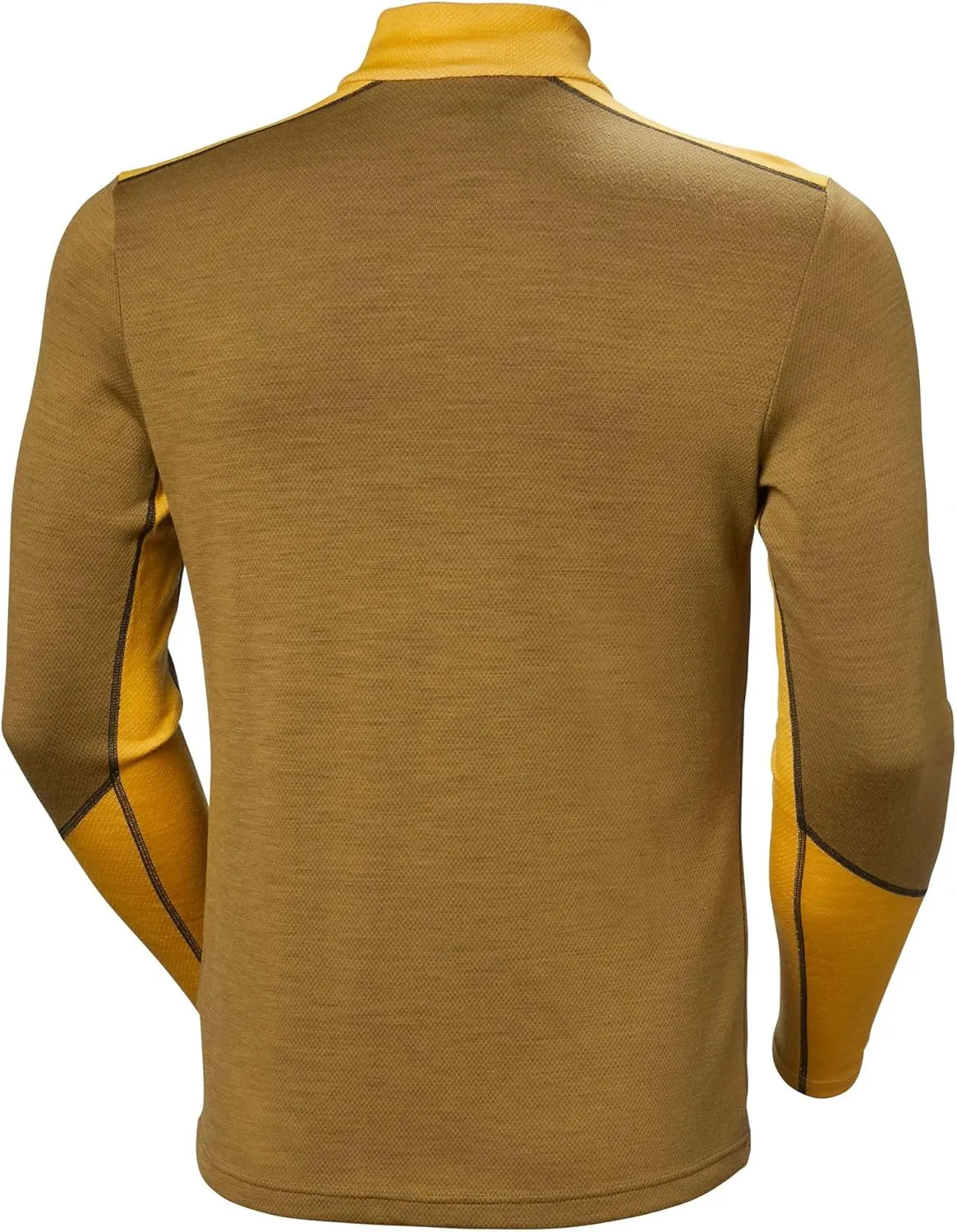 Helly-Hansen LIFA Merino Midweight Half-Zip Base Layer for Men - Performance Wicking Interior