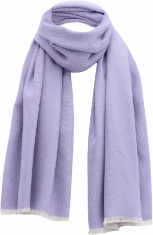 Italian Broad 70% Cashmere and 30% Silk Scarf Shawl Wrap Stole of Premium Quality Super Soft Made in Italy for Woman