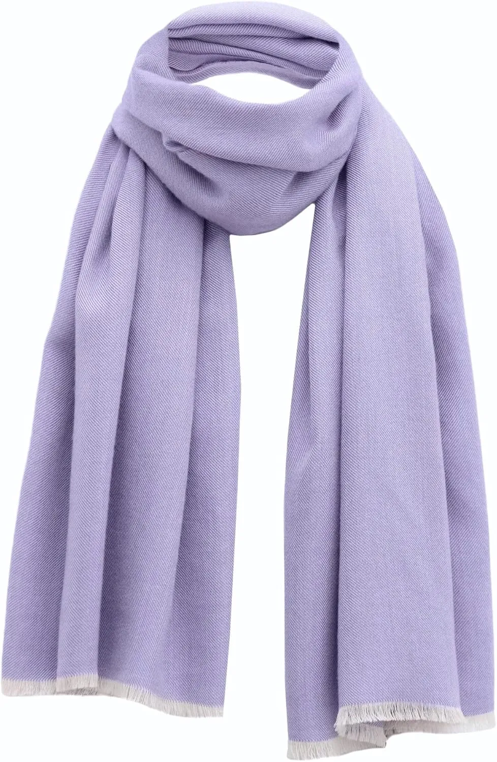 Italian Broad 70% Cashmere and 30% Silk Scarf Shawl Wrap Stole of Premium Quality Super Soft Made in Italy for Woman
