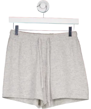 Izaak Azane Grey Cashmere Blend Shorts UK XS