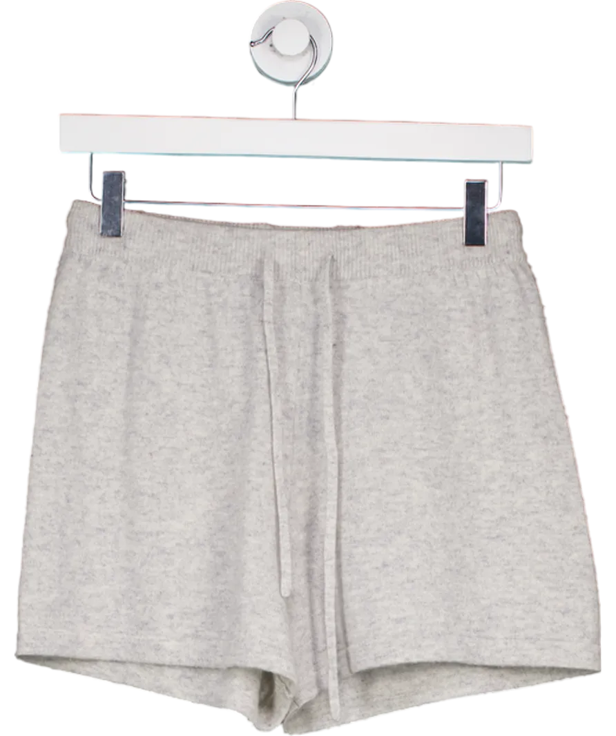 Izaak Azane Grey Cashmere Blend Shorts UK XS