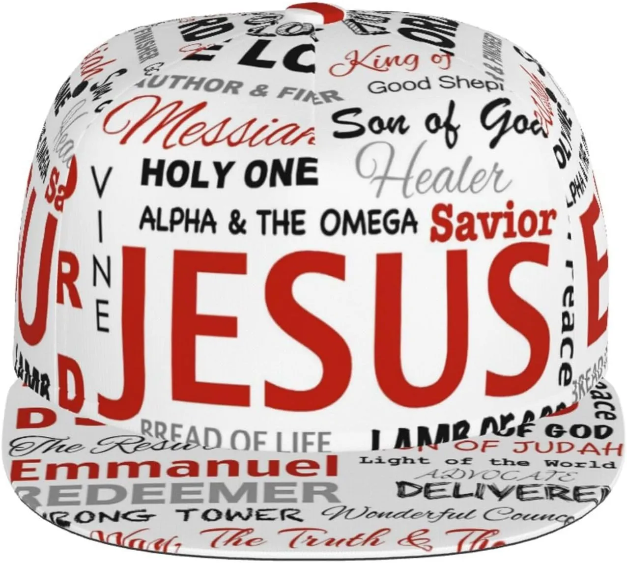 Jesus Baseball Cap for Men Women Adjustable Trucker Hat for Running Sports Hiking Beach