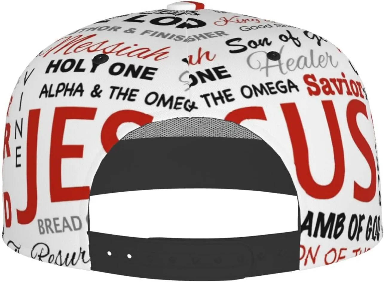 Jesus Baseball Cap for Men Women Adjustable Trucker Hat for Running Sports Hiking Beach