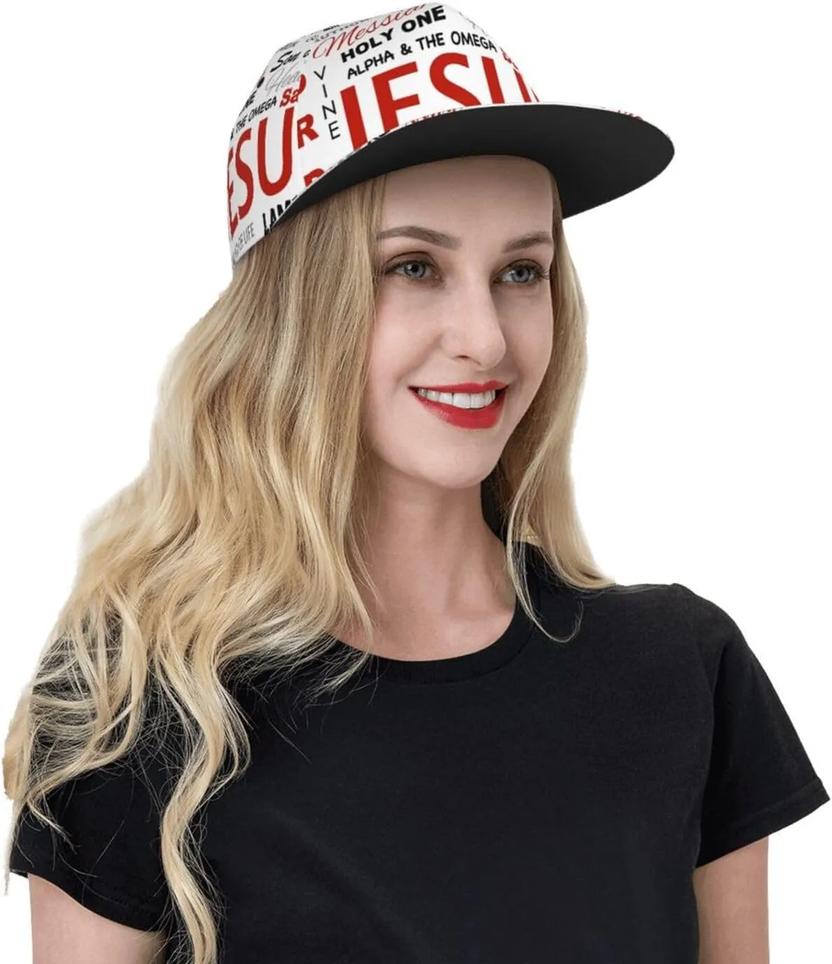 Jesus Baseball Cap for Men Women Adjustable Trucker Hat for Running Sports Hiking Beach