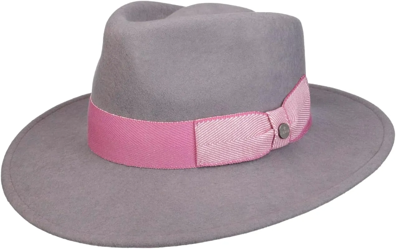 Lierys Pondia Bogart Wool Felt Hat Women/Men - Made in Italy