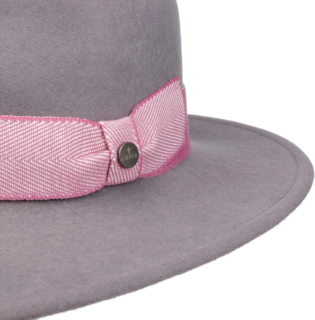 Lierys Pondia Bogart Wool Felt Hat Women/Men - Made in Italy