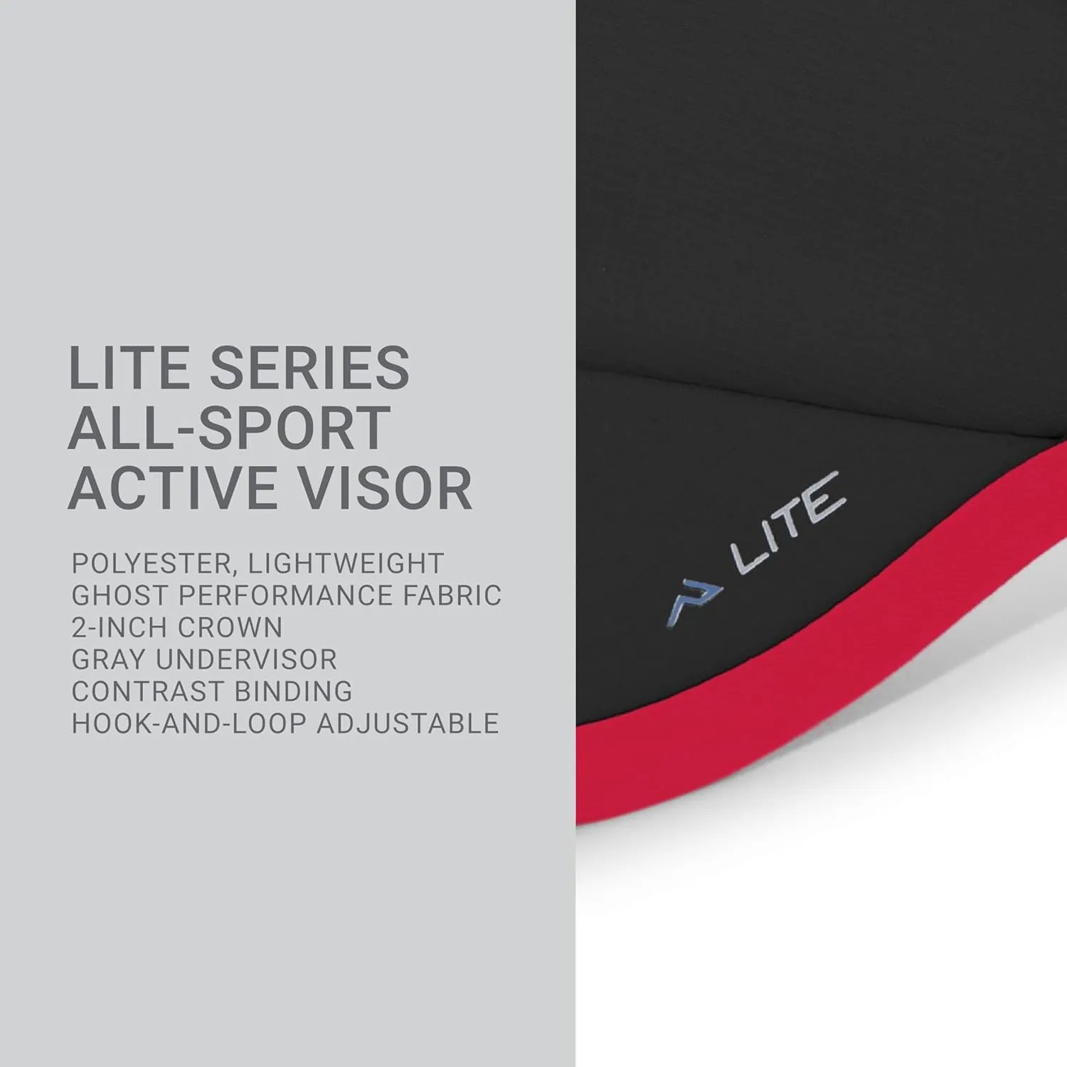 Pacific Headwear Lite Allsport Active Visor