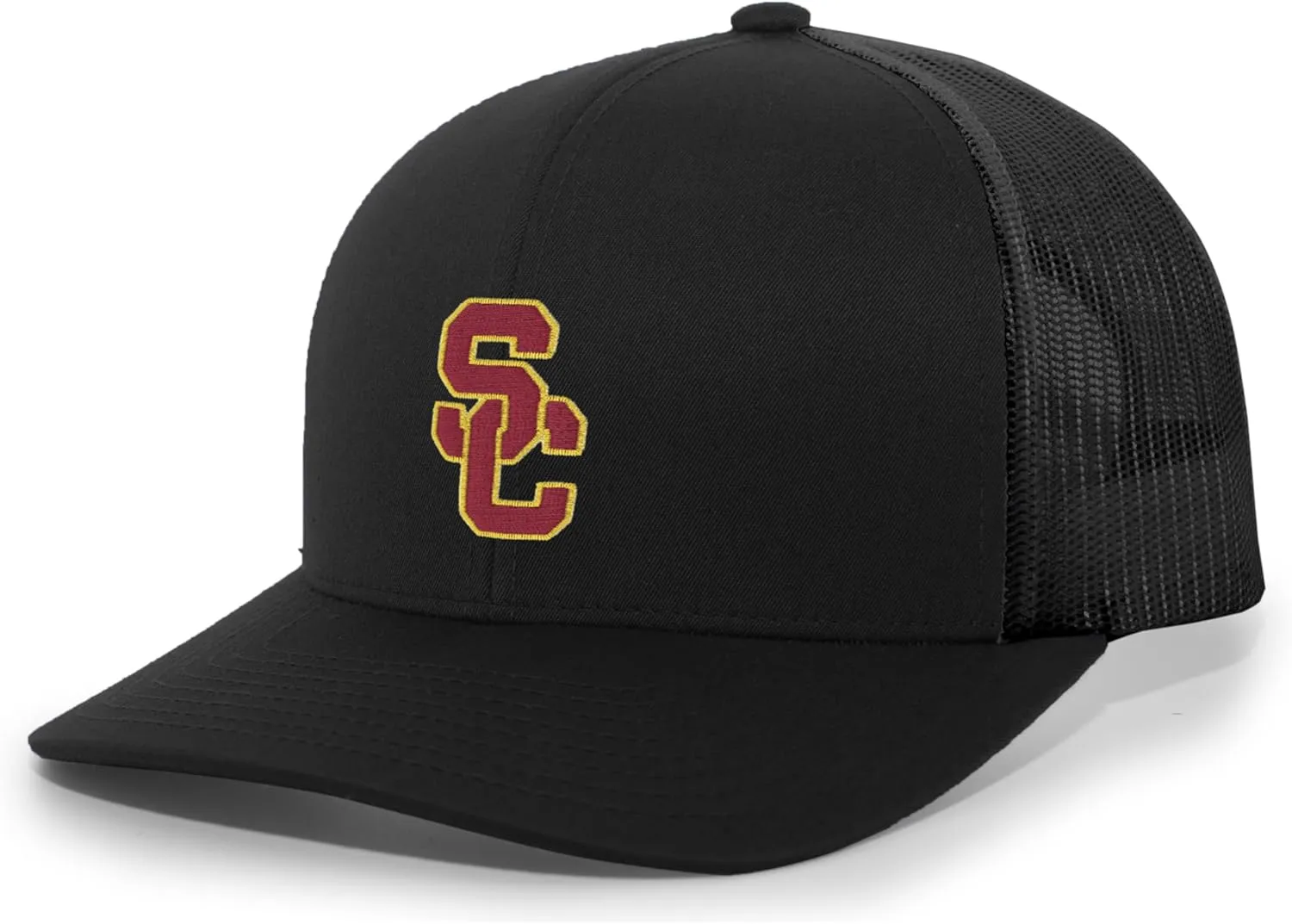 Pacific Headwear NCAA Men's Collegiate Trucker Snapback  Stylish Cap for College Sports Fans, Adjustable Fit
