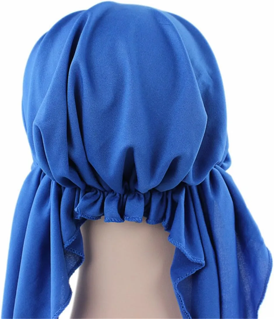 Qhome Womens Rhinestone Head Scarf Head Wrap Chemo Cap Spandex Bandana Du Rag