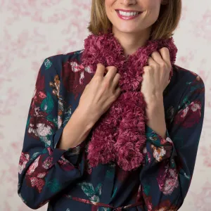 Red Heart Craft One-Ball Finger Chain Scarf