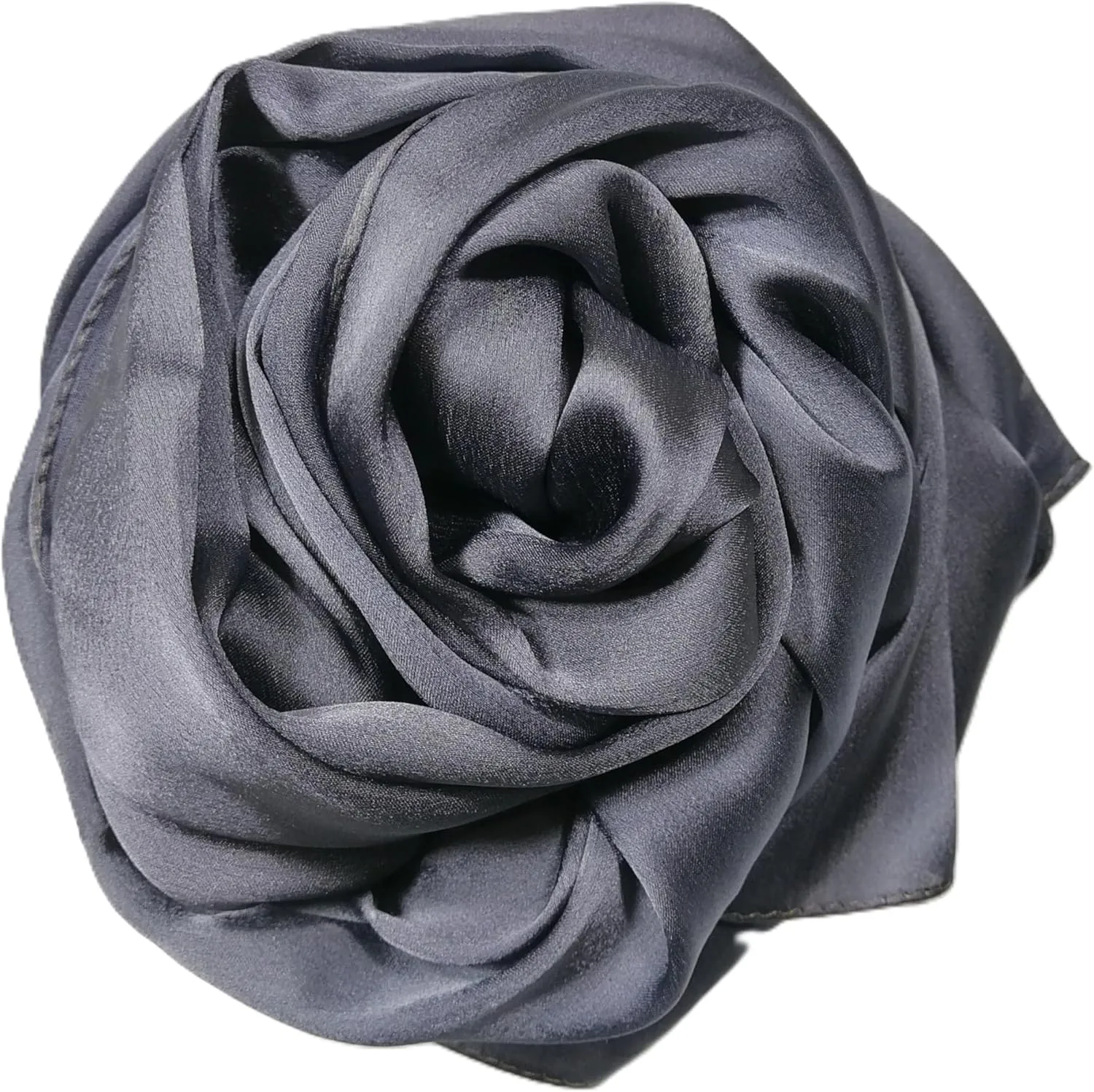 Shanlin Silk Feel Long Satin Patterned & Solid Color Scarves for Women in Gift Box
