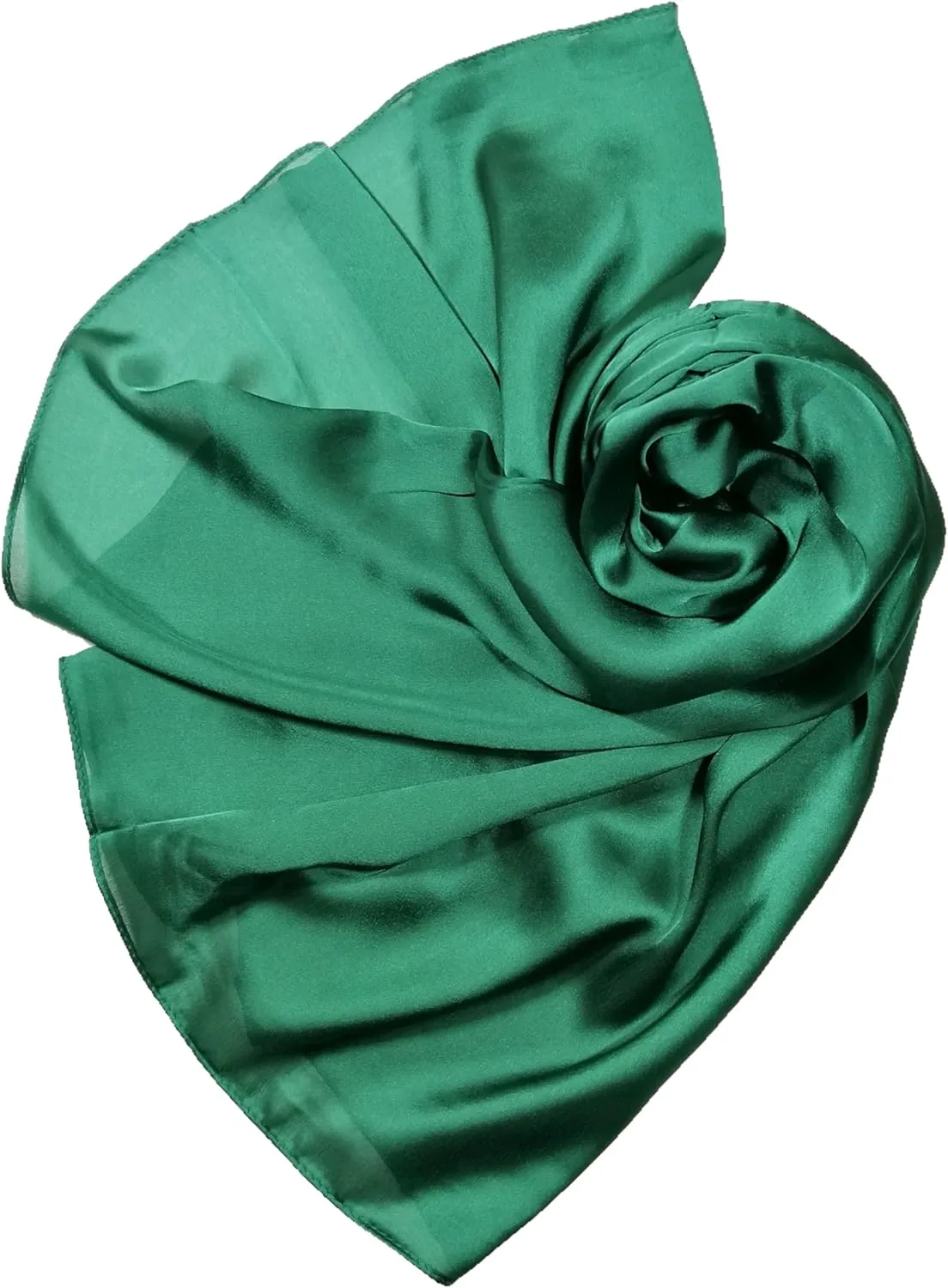 Shanlin Silk Feel Long Satin Patterned & Solid Color Scarves for Women in Gift Box
