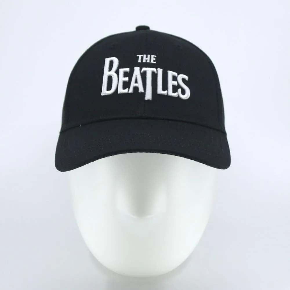 The Beatles Classic Adjustable Baseball Cap Drop T Logo Sgt Pepper Drum Abbey Road