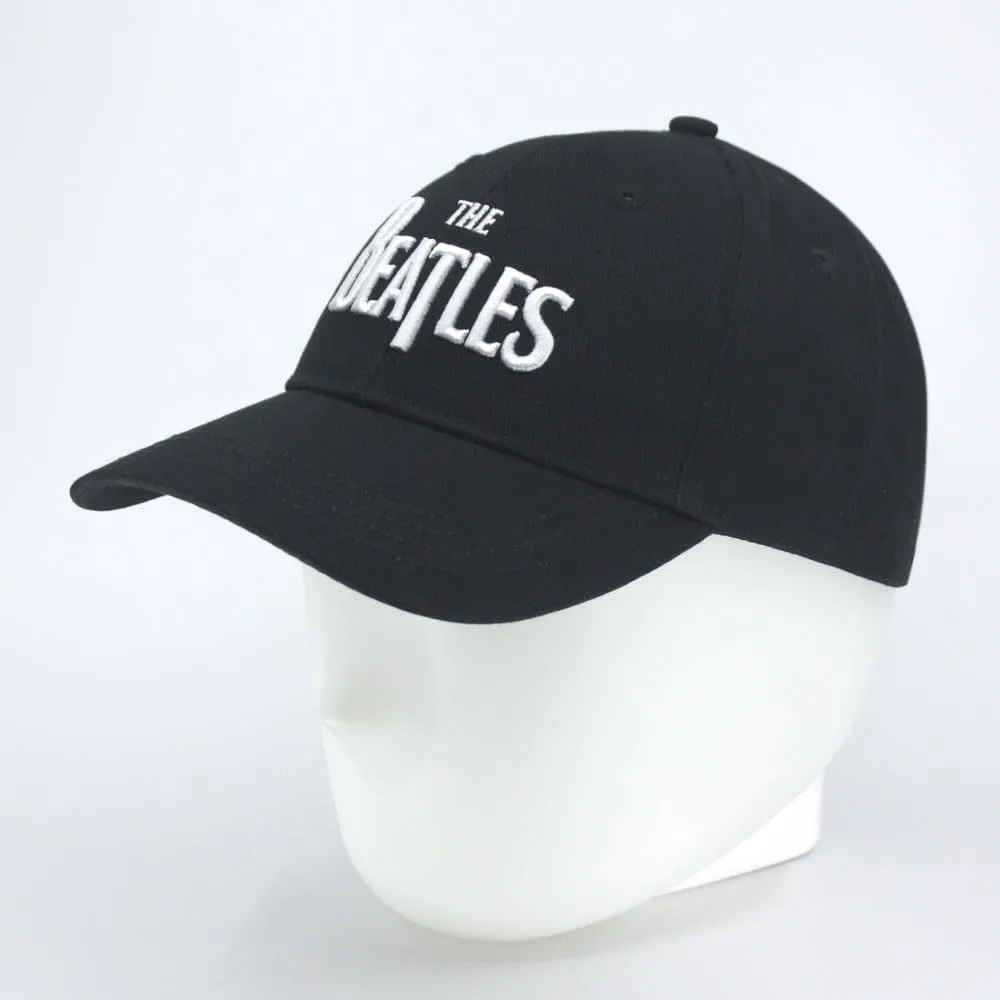 The Beatles Classic Adjustable Baseball Cap Drop T Logo Sgt Pepper Drum Abbey Road