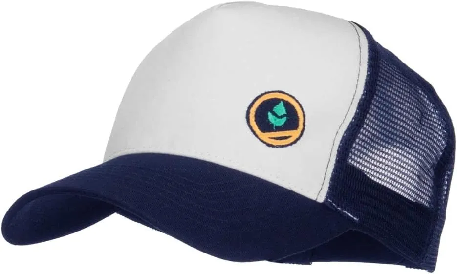 Trainer Red Poke Monster Embroidered Mesh Cap