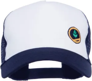 Trainer Red Poke Monster Embroidered Mesh Cap
