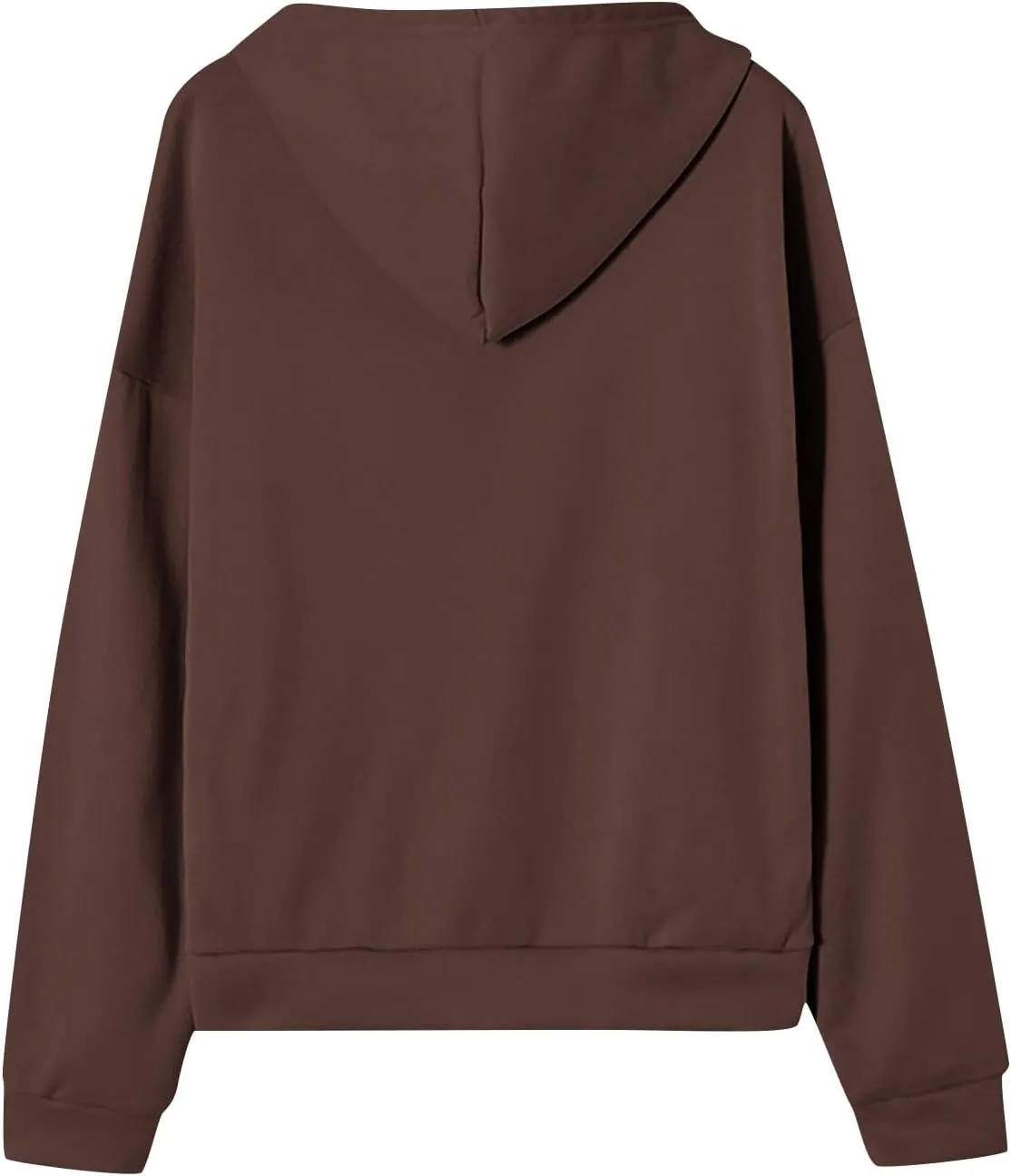 Zip Up Hoodie Women Plain Oversized Sweatshirts Fall Fashion Outfits 2025 Soft Casual Warm Jacket Winter Clothes